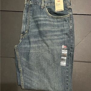 Levi's Relaxed Straight Blue Jeans